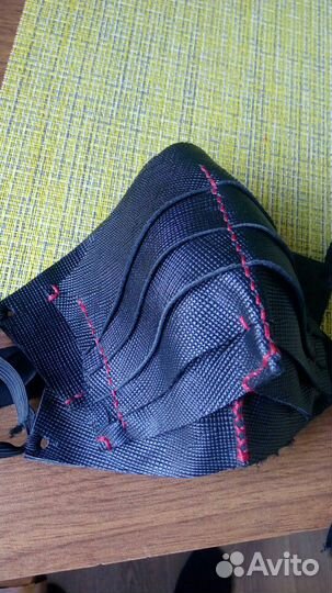 Маска кожаная hand made