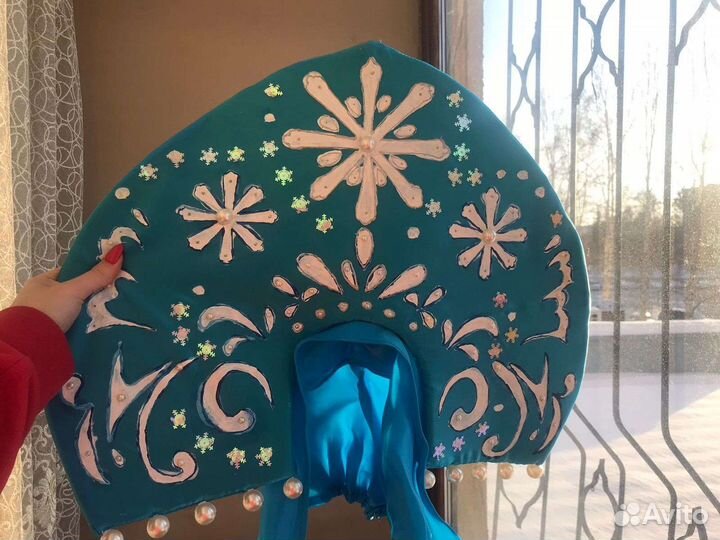 Новогодний костюм Маши / Снегурочки на 2-4 года