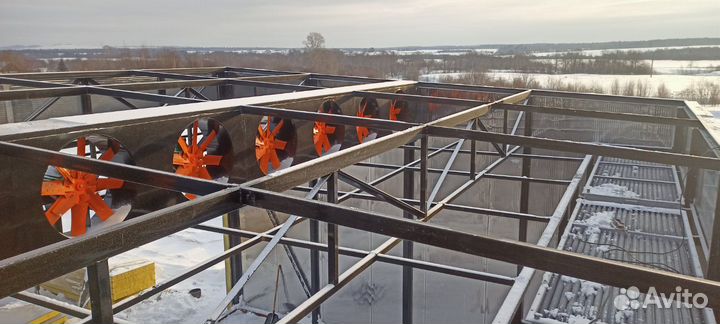 Сушильные камеры - осевые вентиляторы