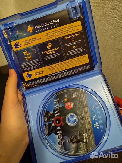 God of war ps4 диск