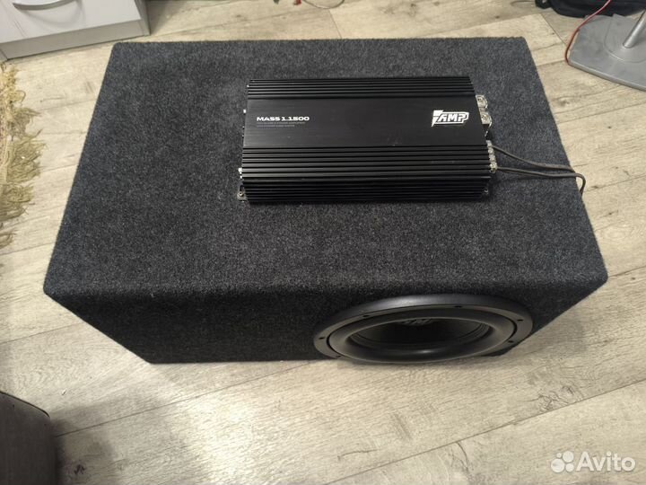 Сабвуфер 12 Amp 1600w