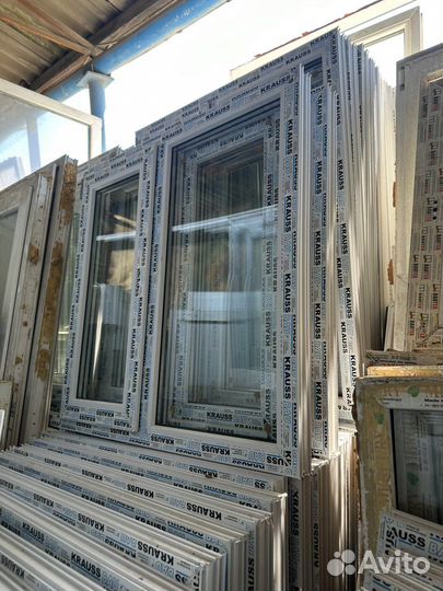 Пластиковые окна 100 ш 120 в Не Б/У