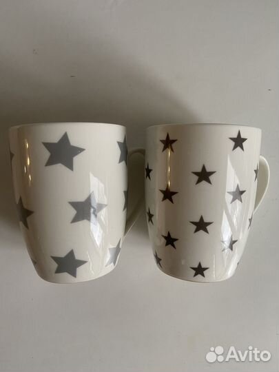 Тарелка IKEA 27 см и чашки сканди