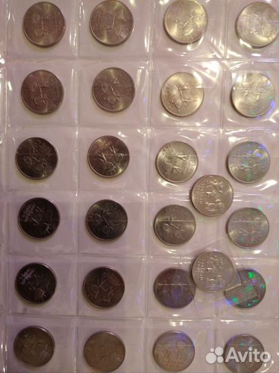 Монеты Сочи 25 р