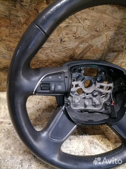 Руль кожаный Audi A6 C7