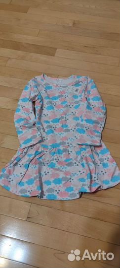 Утепленное платье для девочки 116,128 и 134р