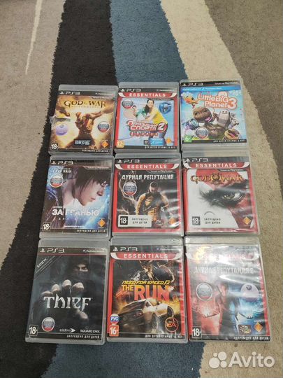 Игровые диски на ps3
