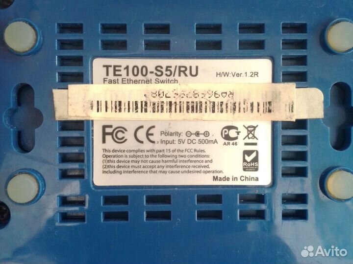 Коммутатор trendnet TE100-S5