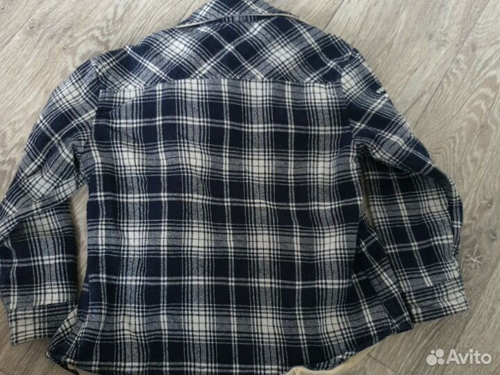 Рубашка утепленная 110 рост