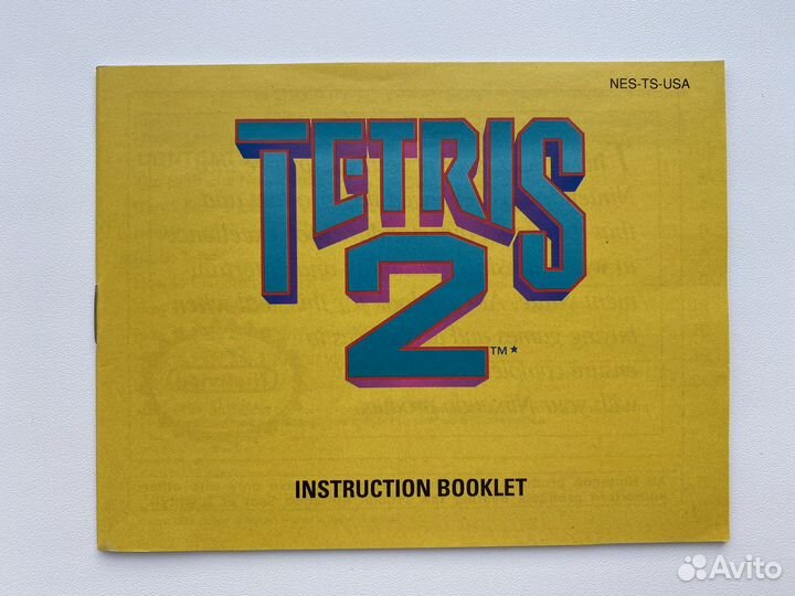 Видеоигра для NES - Tetris 2 (лицензия)