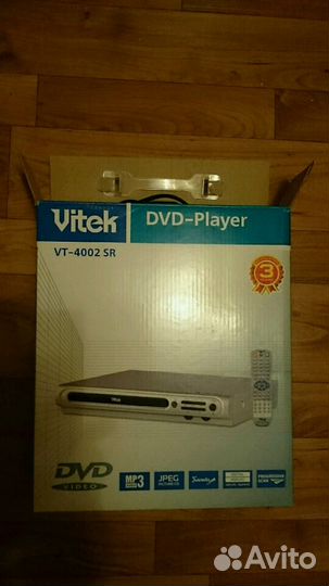 DVD-плеер новый. vitek