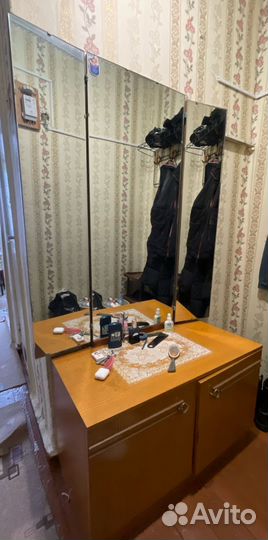 Трюмо трельяж с зеркалом бу