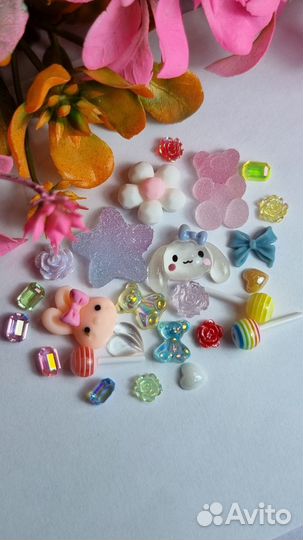 Украшения для ногтей и декора (Миксики 4), мишки