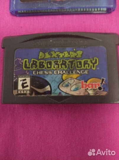 Картриджи на game boy crash, laboratory Dexterа