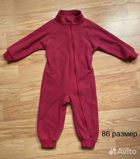 Флисовая поддева 86 и 92
