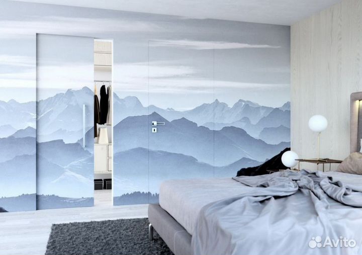 Скрытые двери под отделку