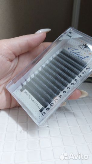 Готовые пучки для наращивания ресниц М 0.07