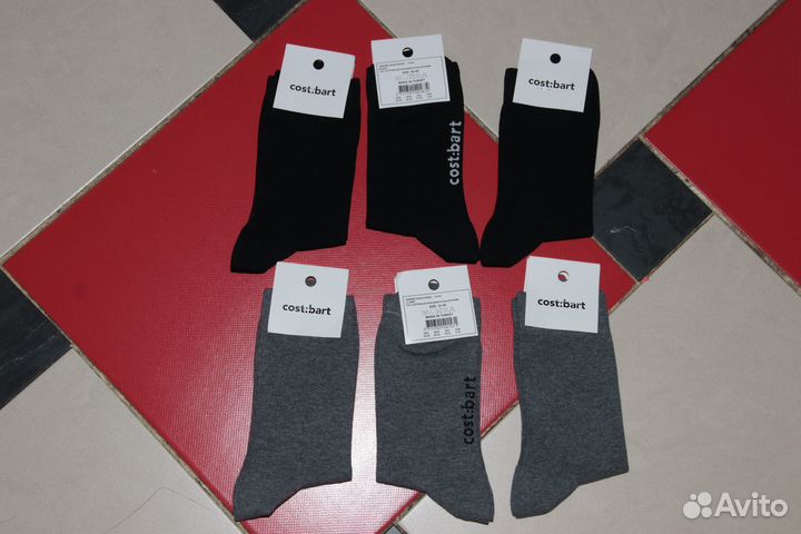 Носки Cost Bart 36-40 черные,серые