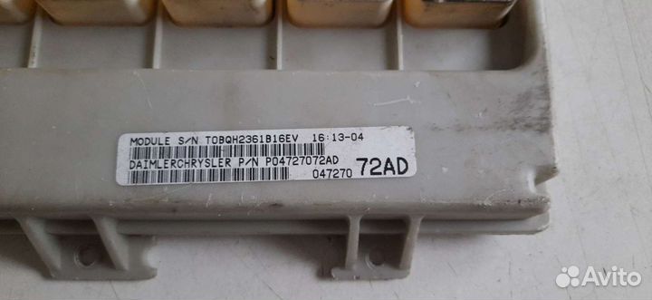 Блок комфорта Dodge Caravan