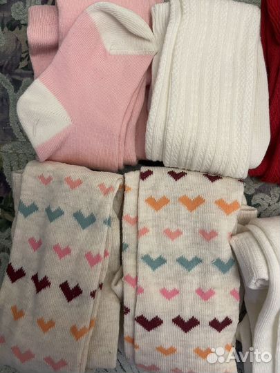 Колготки новые hm primark 92/98