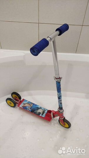 Самокат детский трехколесный бу