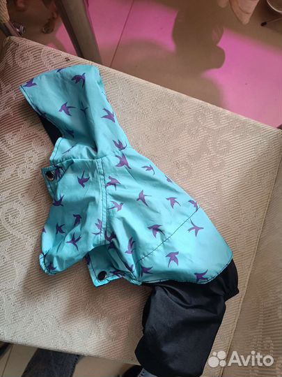 Комбинезон дождевик для собаки s