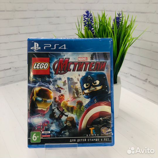 Диск PS4 Lego Marvel Мстители