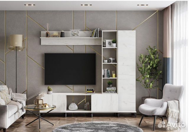 Гостиная, Тумба под тв Аурелия