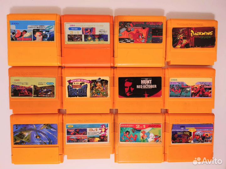 Картриджи dendy