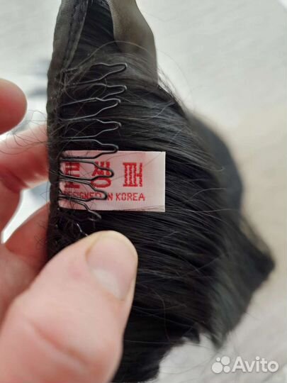 Хвост накладной темно-корчневый