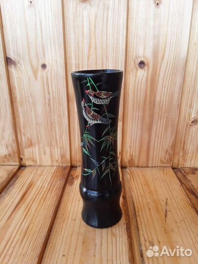 Вазончик деревянный