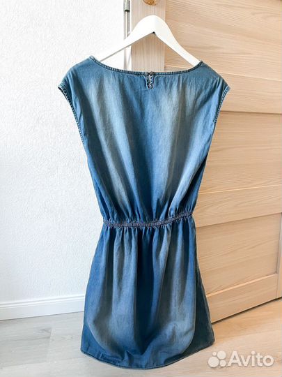 Платье джинсовое