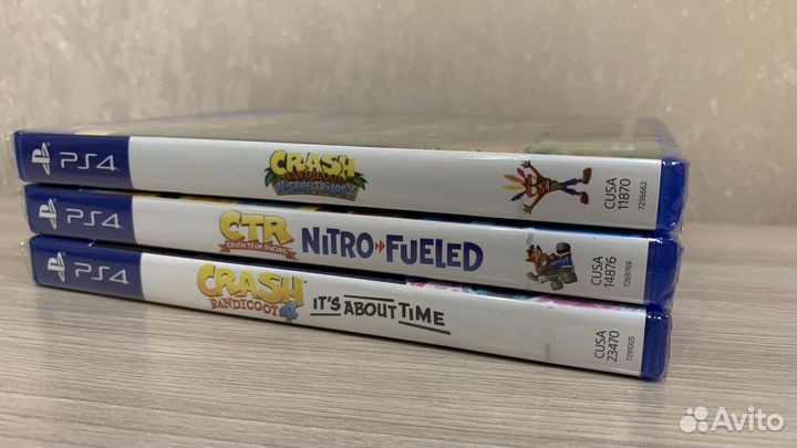 Crash Team Racing nitro fueled ps4 ps5 диск