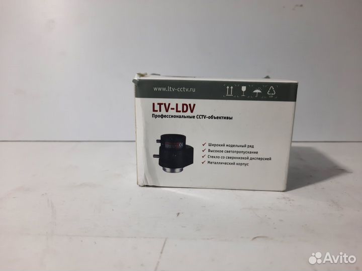 Объектив cctv LTV-LDV-2812V для корпусных камер