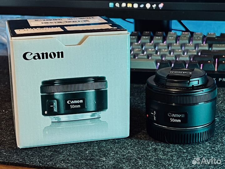 Объектив Canon EF 50mm f/1.8 STM