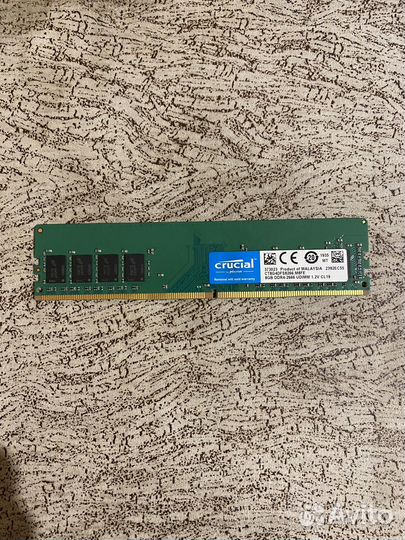 Оперативная память ddr4 16gb Crucial 2х8