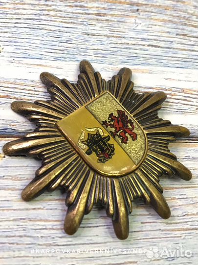 Кокарда полицейская Bundespolizei, Германия