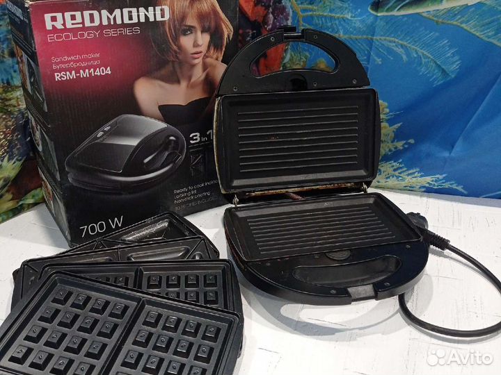 Мультипекарь redmond панели сэндвичница