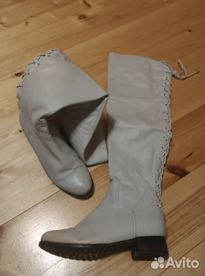 Сапоги женские 39 vitacci зимние ботфорты