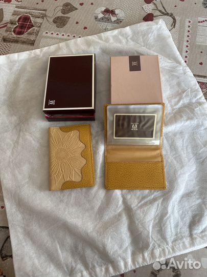 Обложка для паспорта и визитница