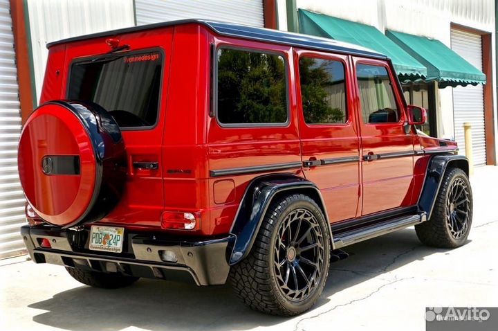 Диски кованые R23 5x130 на Mercedes G-класс AMG