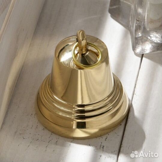 Колокольчик Валдайский 5, полированный, с ушком, d