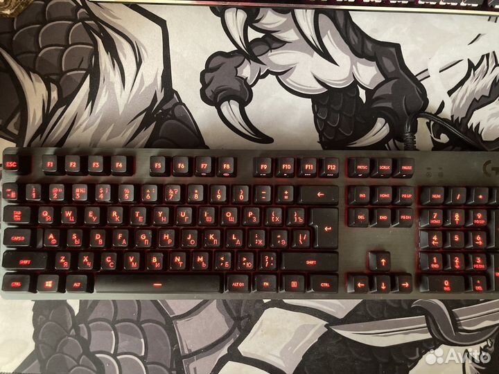 Клавиатура logitech g413 carbon