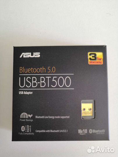 Bluetooth адаптер asus USB-BT500