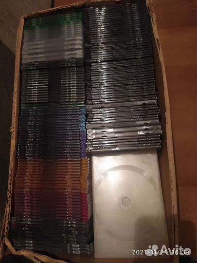 Боксы для cd dvd дисков новые