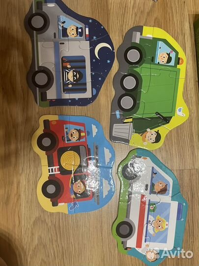 Детские настольные игры и пазлы