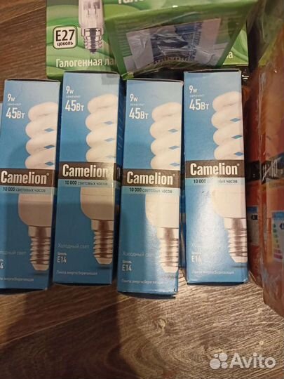 Галогенные и светодиодные лампочки