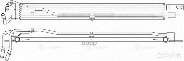 Радиатор масляный уаз-Патриот с 2019 г.в. АКПП