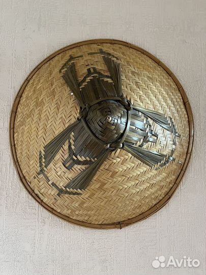 Вьетнамская шляпа соломенная