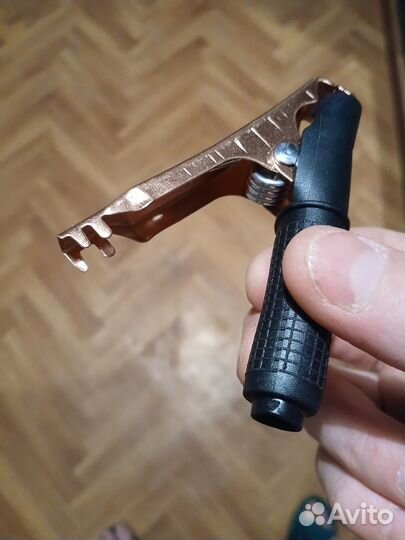 Зажимы (крокодилы) к аккумулятору с проводами